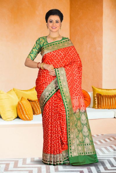 Benarasi Silk Saree (adi85758)