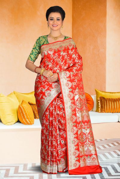 Minakari Benarasi Silk Saree (adi85764)