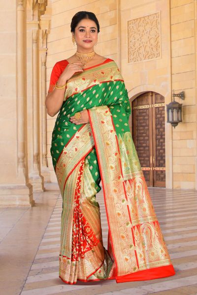 Benarasi Silk Saree (adi85872)