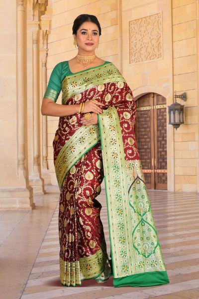 Benarasi Silk Saree (adi85885)