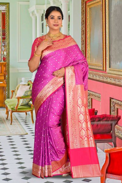 Pashmina Benarasi Silk Saree (adi85916)