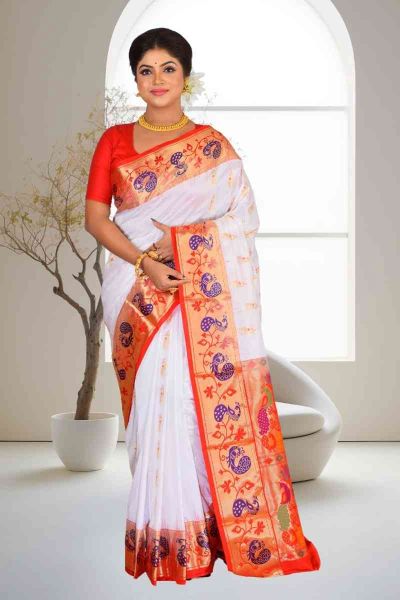 Pure Paithani Silk Saree (adi85981)