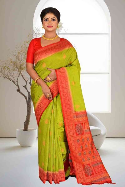 Khaddi Silk Saree (adi85988)