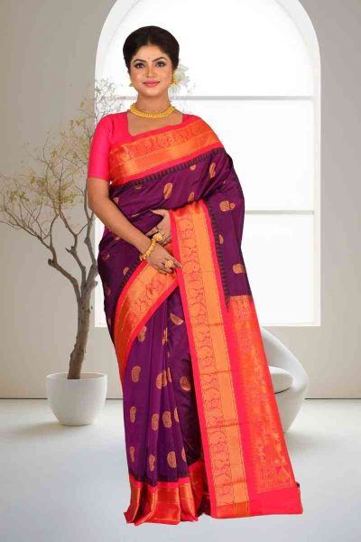 Gadwal Silk Saree (adi86004)