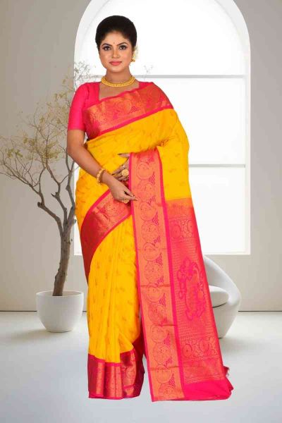 Gadwal Silk Saree (adi86008)