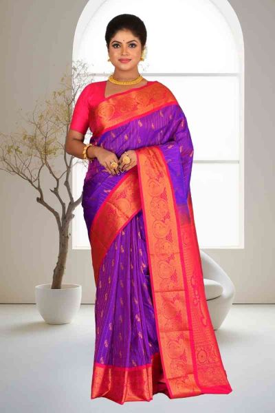 Gadwal Silk Saree (adi86011)