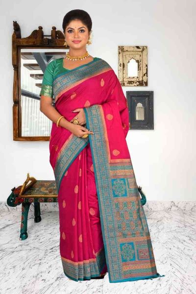 Khaddi Silk Saree (adi86054)