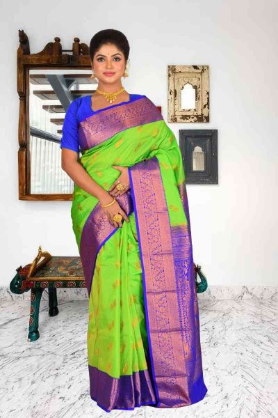 Gadwal Silk Saree (adi86067)