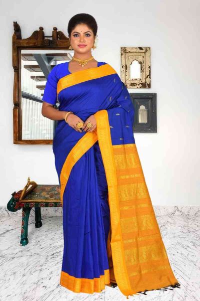 Gadwal Cotton Saree (adi86068)