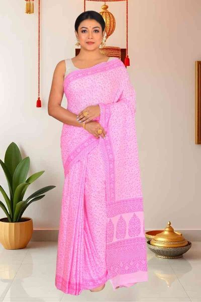 Malmal Cotton Saree (adi86126)