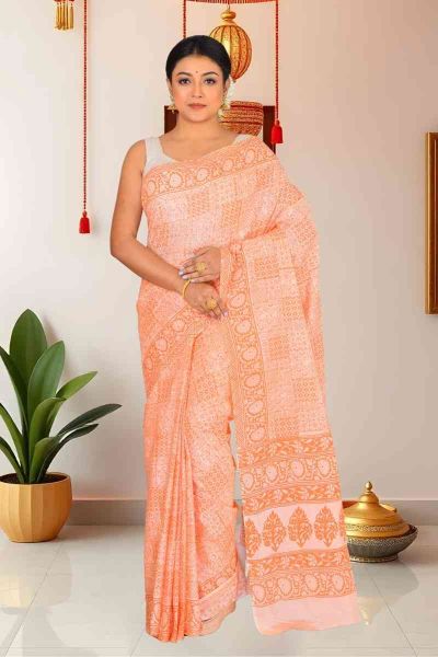 Malmal Cotton Saree (adi86130)