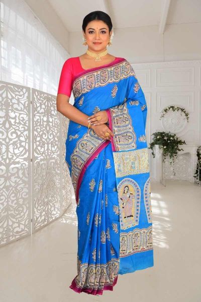 Malmal Cotton Saree (adi86141)