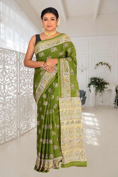 Malmal Cotton Saree (adi86152)