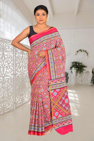 Cotton Chanderi Saree (adi86171)