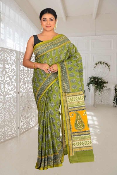 Malmal Cotton Saree (adi86176)