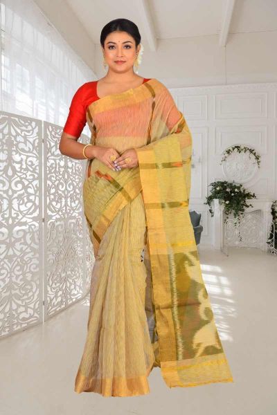 Semi Ikkat Silk Saree (adi86181)