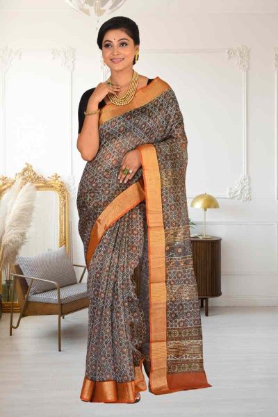 Cotton Chanderi Saree (adi86239)