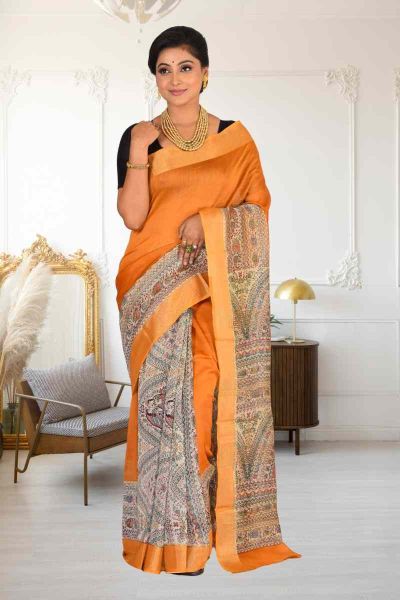 Cotton Chanderi Saree (adi86240)