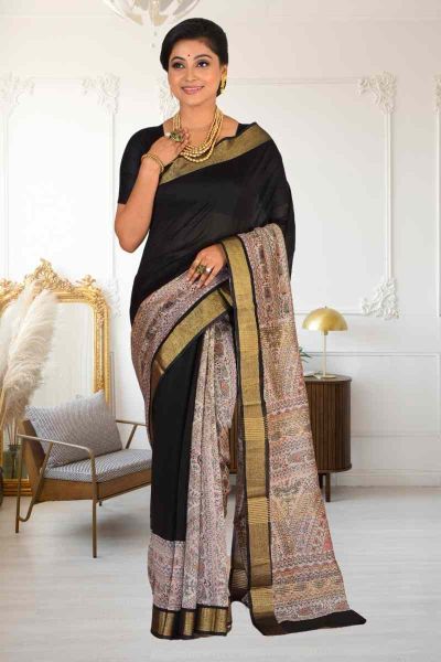 Cotton Chanderi Saree (adi86250)