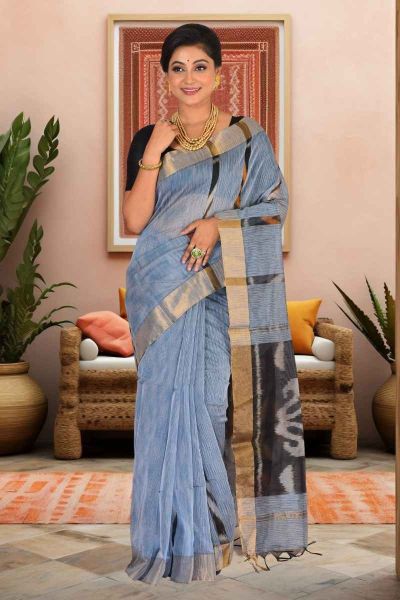 Ikkat Silk Saree (adi86256)