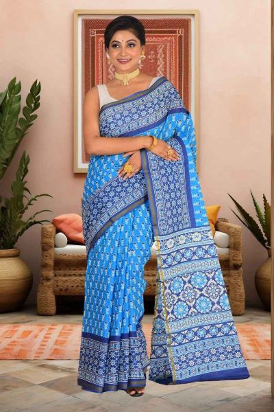 Malmal Cotton Saree (adi86302)