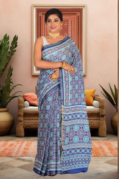 Malmal Cotton Saree (adi86304)