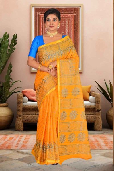 Malmal Cotton Saree (adi86307)