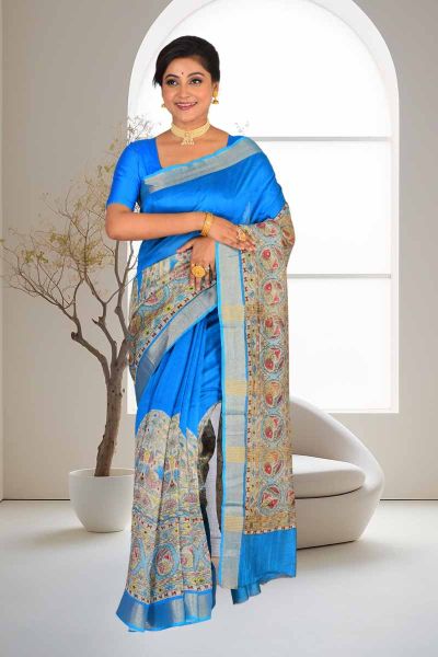 Cotton Chanderi Saree (adi86309)