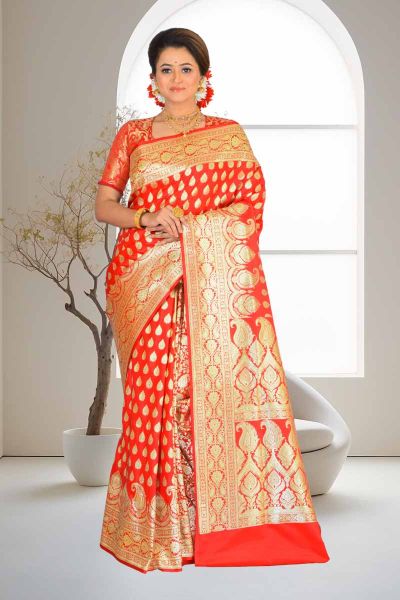 Benarasi Silk Saree (adi86317)