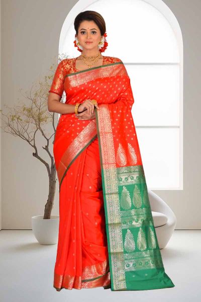 Semi Kanjivaram Silk Saree (adi86335)