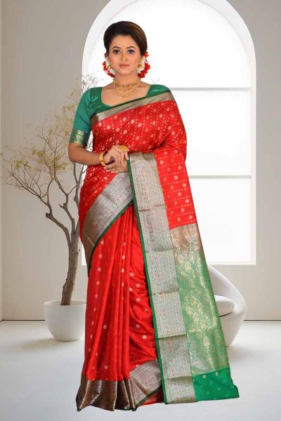 Semi Kanjivaram Silk Saree (adi86337)