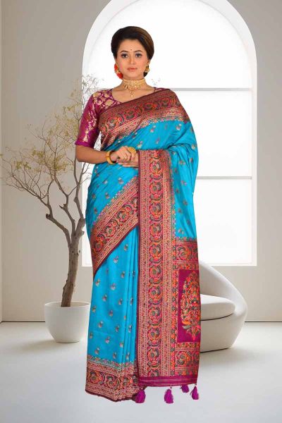 Kani Silk Saree (adi86358)