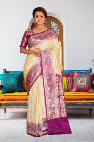 Korial Benarasi Silk Saree (adi86364)