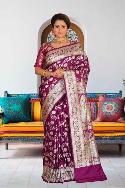 Benarasi Silk Saree (adi86365)