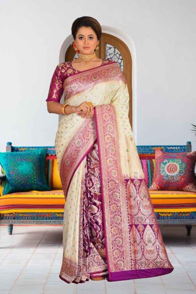 Korial Benarasi Silk Saree (adi86367)