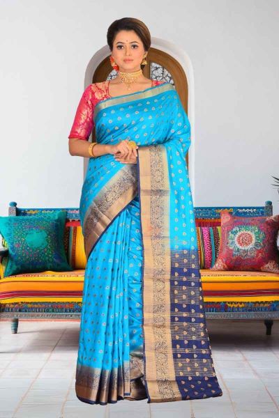 Fancy Silk Saree (adi86376)