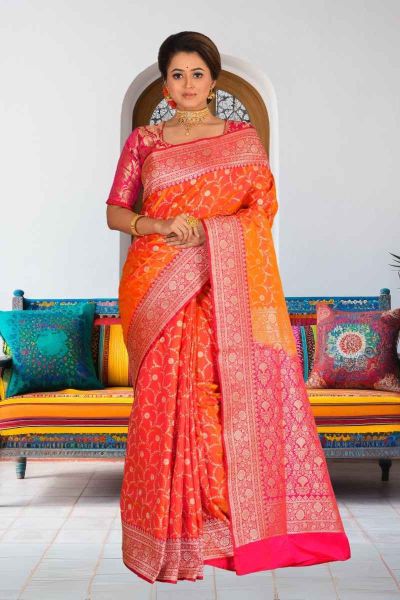 Benarasi Silk Saree (adi86384)