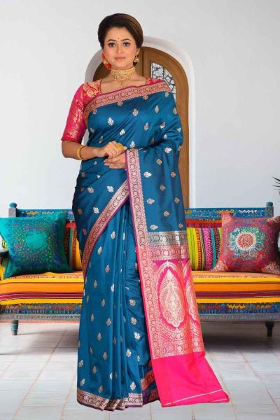 Benarasi Silk Saree (adi86387)