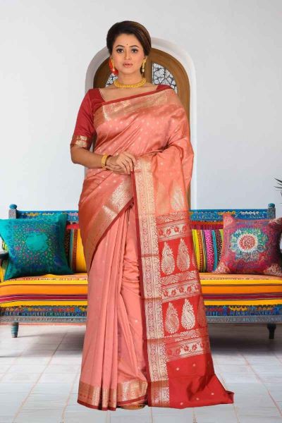 Semi Kanjivaram Silk Saree (adi86413)