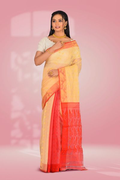 Soft Dhakai Jamdani Saree (adi86460)