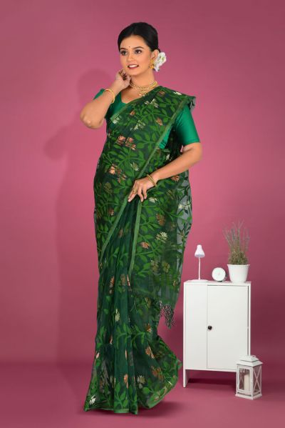 Muslin Dhakai Saree (adi86471)