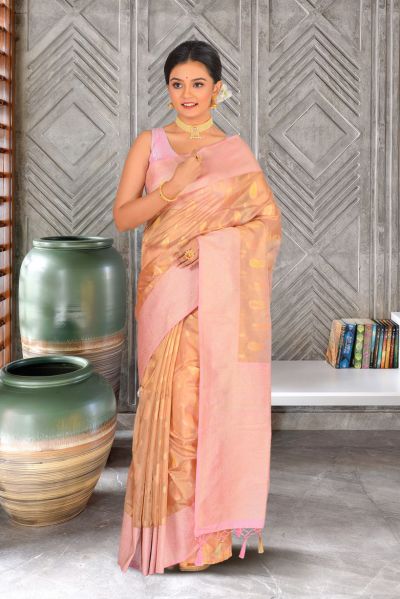 Organza Silk Saree (adi86539)