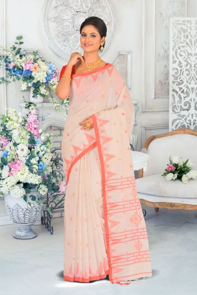 Handloom Cotton Saree (adi86551)