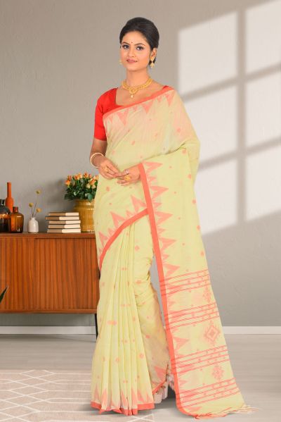 Handloom Cotton Saree (adi86557)