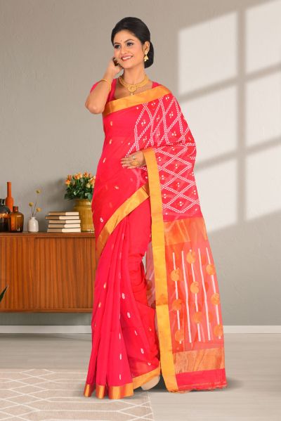 Handloom Cotton Saree (adi86558)