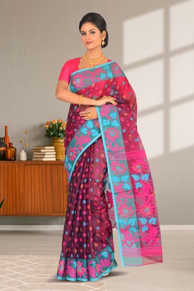 Dhakai Jamdani Saree (adi86562)