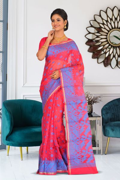 Muslin Dhakai Saree (adi86565)