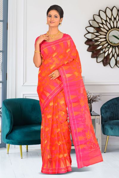 Dhakai Jamdani Saree (adi86567)