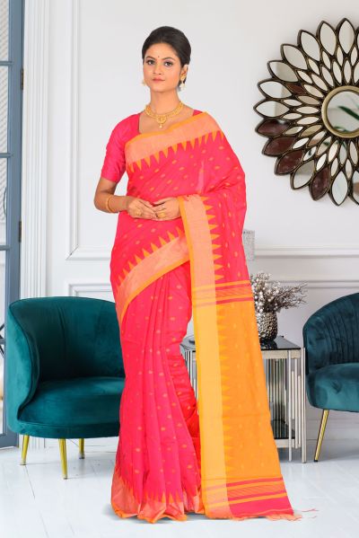 Handloom Cotton Saree (adi86569)