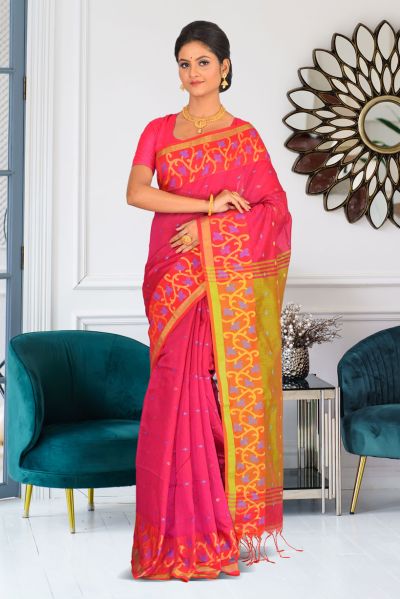 Handloom Cotton Saree (adi86571)